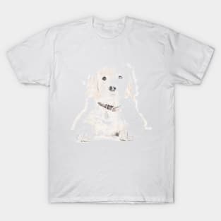 Cute Puppy Sketch T-Shirt